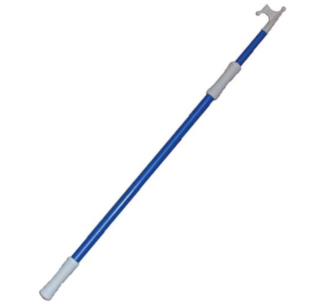 Teleskopický lodný hák CADET 120-200cm - modrý